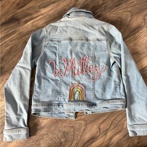 Jumping Beans Blue Jean Jacket Classic Cropped Style